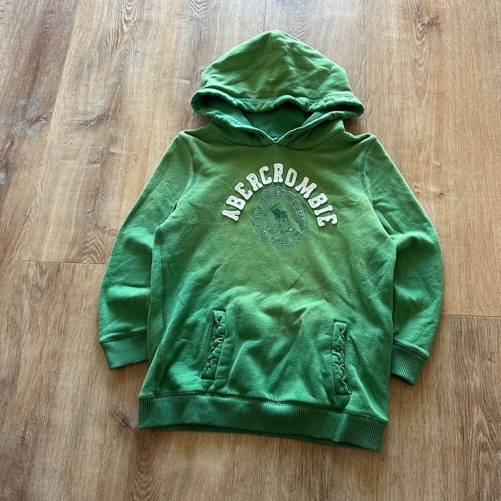 Abercrombie-fitch Women's Green Hoodie
